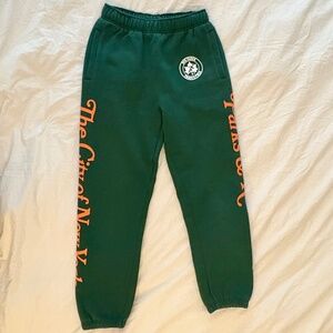 Only NY Green NYC Parks Track & Field Sweatpants - Parks & Recreation - New York